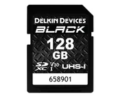 Karty pamięci - Delkin Devices 128GB SDXC BLACK Rugged UHS-I V30 - miniaturka - grafika 1