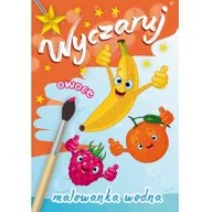 Kolorowanki, wyklejanki - Wyczaruj owoce Malowanka wodna - Skrzat - miniaturka - grafika 1