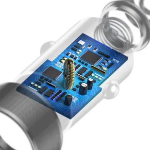 Baseus Small Screw 3.4A inteligentna ładowarka samochodowa 2x USB czarny (CAXLD-C01) - Ładowarki samochodowe - miniaturka - grafika 6