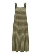 Sukienki - ONLY Women's ONLMAY S/L Mix Dress JRS letnia sukienka, Mermaid, L, Mermaid, L - miniaturka - grafika 1