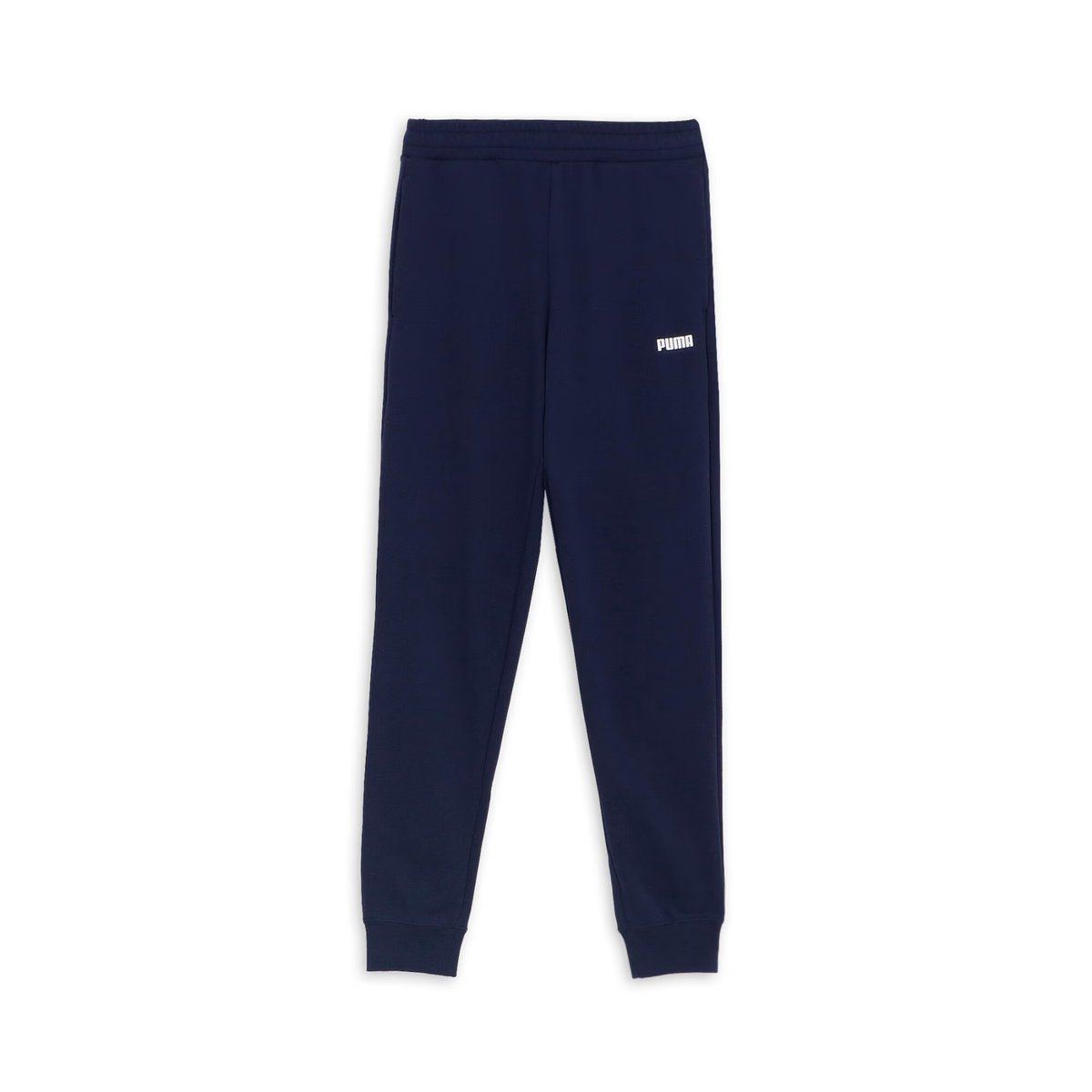 Spodnie dresowe męskie Puma ESS LOGO TR CL granatowe 68678506 r XL