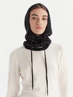 Apaszki i szaliki damskie - PINKO Komin 106005 A2YY Z99 Czarny - miniaturka - grafika 1