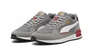 Buty sportowe męskie - Puma Buty męskie Graviton szare 46 - miniaturka - grafika 1
