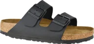 Sandały męskie - Birkenstock Birkenstock Arizona BF SFB 551251 czarne 46 - miniaturka - grafika 1