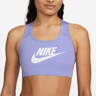 Damski Stanik sportowy NIKE W NK DF SWSH CB FUTURA GX BRA DM0579-569 – Fioletowy - Biustonosze - miniaturka - grafika 1