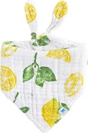 Śliniaki i fartuszki - Śliniaki dla Niemowląt Bawełniane Dwustronny Wielowarstwowy Cytryny - miniaturka - grafika 1