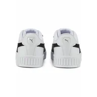 Buty trekkingowe damskie - Damskie sneakersy Carina 2.0 PUMA White Black Silver Gray - miniaturka - grafika 1