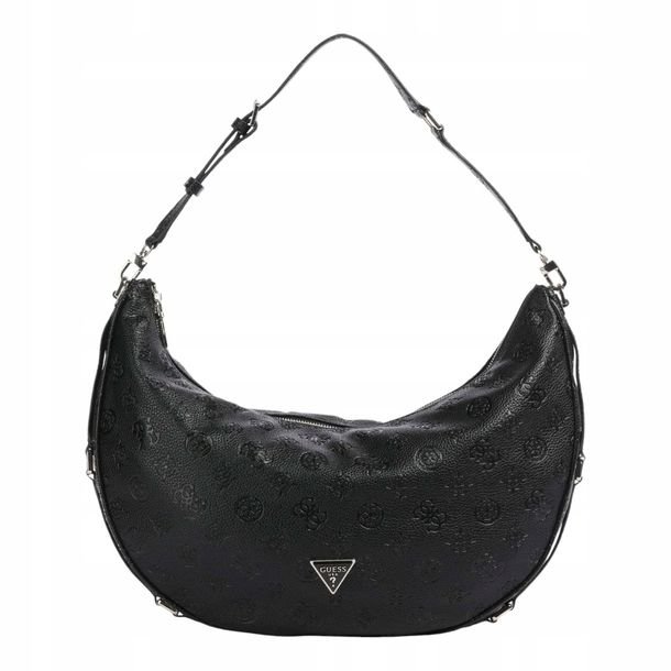 Guess Torebka Damska Cresidia Large Hobo Czarna