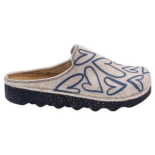 Papcie Klapki Profilaktyczne Inblu Beżowe DKS4FE01W beżowy - Klapki i japonki damskie - miniaturka - grafika 1