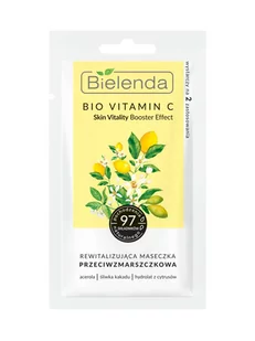 Bielenda Bio Vitamin C maseczka przeciwzmarszczkow - Maseczki do twarzy - miniaturka - grafika 1