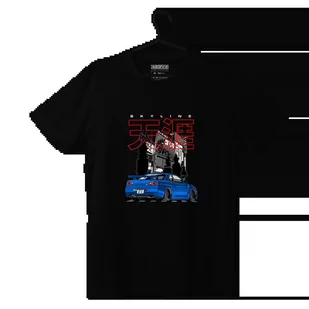 Czarny T-shirt Nissan Skyline GT-R R34 Stance-XS - Koszulki męskie - miniaturka - grafika 1