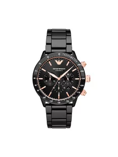 Zegarek Armani Exchange Zegarek Mario AR70002 Black - Zegarki damskie - miniaturka - grafika 2