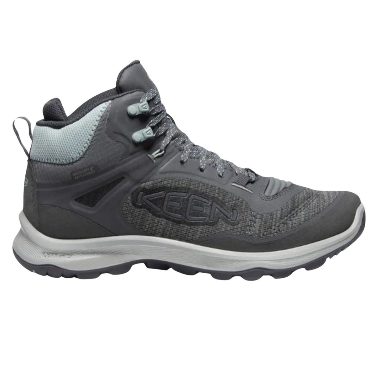 Buty trekkingowe damskie Keen Terradora Ii Ltr Mid Wp wodoodporne szare-35