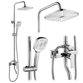 Zestawy prysznicowe - Rea Zestaw Natryskowy REA ARGUS CHROM - miniaturka - grafika 1