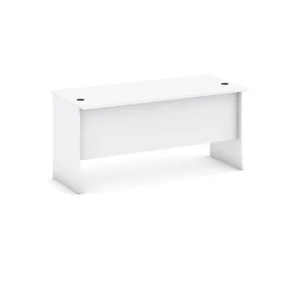 B2B Partner Biurko proste, długość 1600 mm, biały 437430 - Biurka - miniaturka - grafika 1