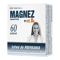 Witaminy i minerały - Magnez + Vit.B6 x60 tabletek - miniaturka - grafika 1
