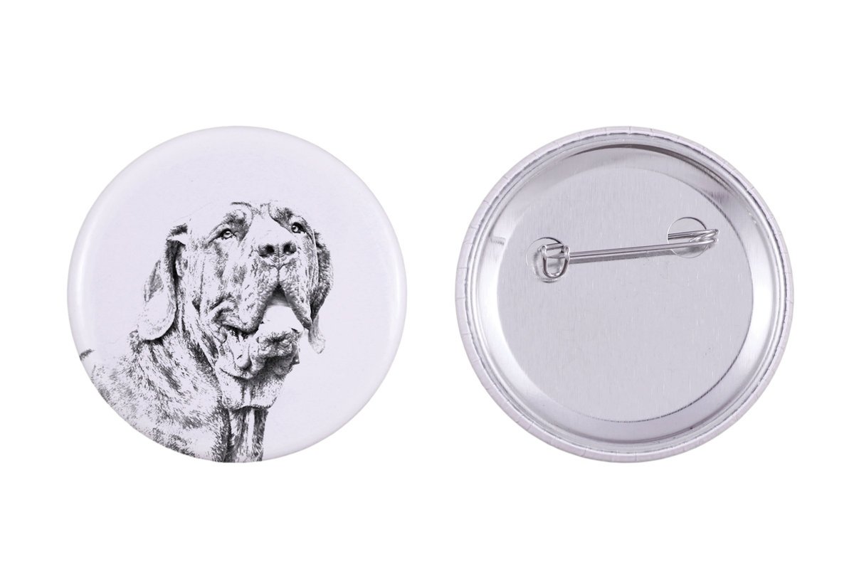 Fila Brasileiro, Mastif brazylijski - przypinka z twoim psem, dodaj własne foto, marka Art-Dog