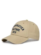 Czapki męskie - Aeronautica Militare Czapka z daszkiem 261HA1241UCT02261 Beżowy - miniaturka - grafika 1