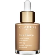 Podkłady do twarzy - Clarins Skin Illusion Natural Hydrating Foundation SPF 15 106 Vanilla Podkład 30ml - miniaturka - grafika 1