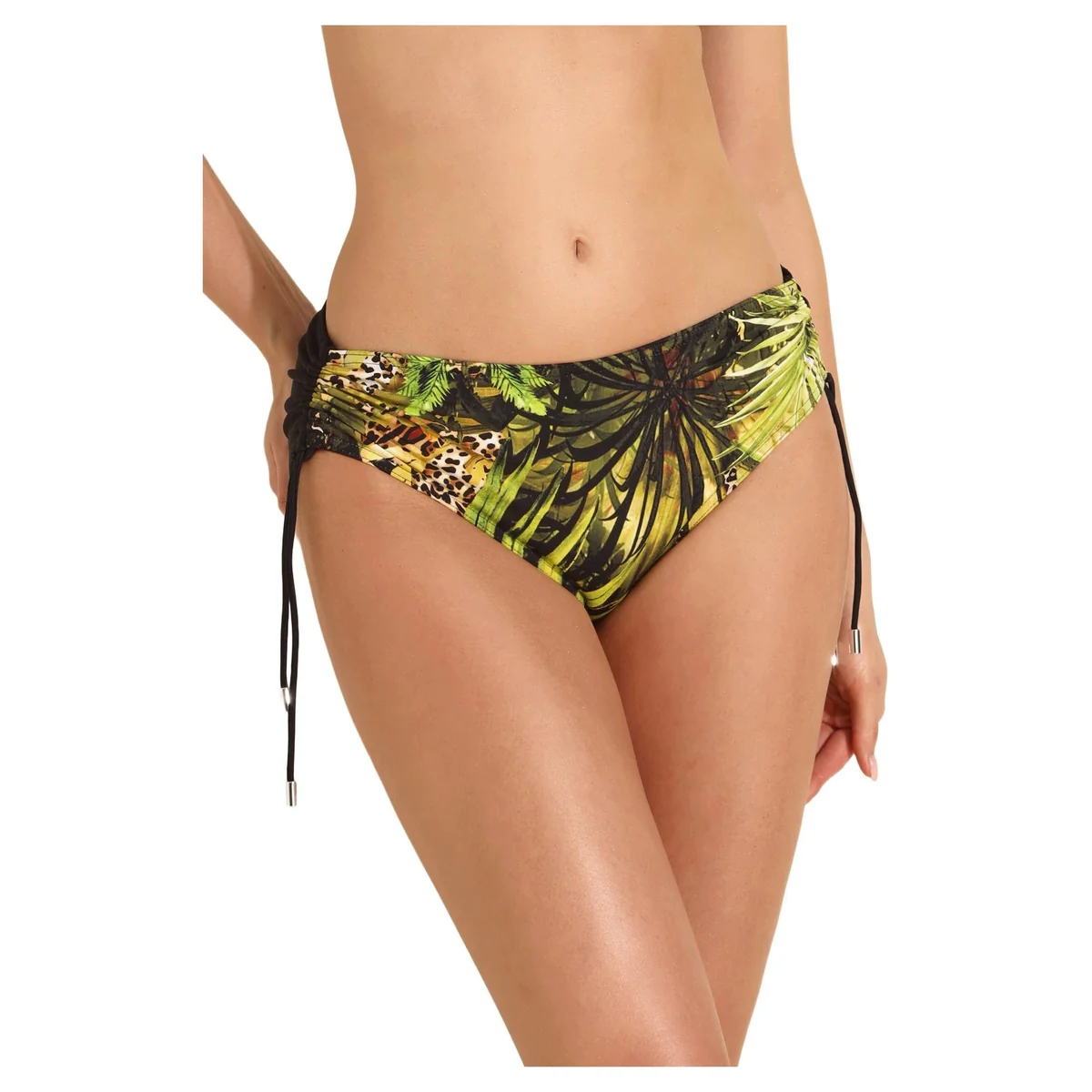 Figi kąpielowe z regulacją czarne 42 Tropical Poupee Marilyn