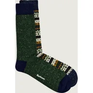 Skarpetki męskie - Barbour Wełniane skarpety 2-pack Fair Isle z dodatkiem jedwabiu - miniaturka - grafika 1