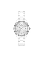 Zegarki damskie - Emporio Armani Watch AR70014, biały - miniaturka - grafika 1