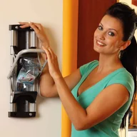 Kosze na śmieci - Zgniatarka prasa EcoPress do butelek PET do 2L mocowana na ścianę - miniaturka - grafika 1