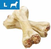 Przysmaki dla psów - Barkoo Kość do gryzienia z nadzieniem z penisów wołowych, L - 3 x ok. 22 cm - miniaturka - grafika 1