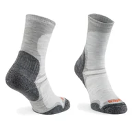 Odzież trekkingowa damska - Męskie skarpety trekkingowe Bridgedale Ultralight T2 Performance Crew Merino - miniaturka - grafika 1