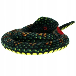 ZOO: maskotka WĄŻ zwinięty 25/55cm (25207) C - Maskotki i pluszaki - miniaturka - grafika 1