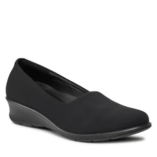 Półbuty ECCO Felicia 21704351052 Czarny - Półbuty damskie - miniaturka - grafika 1