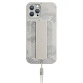 Etui i futerały do telefonów - Uniq etui Heldro iPhone 12 Pro Max 6,7" beżowy moro/ivory camo Antimicrobial - miniaturka - grafika 1
