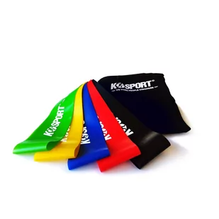 Power Band Mini ZESTAW 5 GUM - Gumy Treningowe do ćwiczeń Mobility K-SPORT - Pozostały sprzęt i akcesoria do ćwiczeń - miniaturka - grafika 1