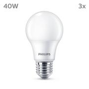 Żarówki LED - Philips LED E27 4,9W 470lm 2 700K mat 3 szt. - miniaturka - grafika 1
