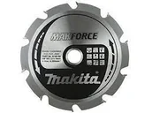 Tarcze do pił - Makita B-08165 piła tarczowa do cięcia drewna 165x30 mm 10 zębów T.C.T. M-Force - miniaturka - grafika 1