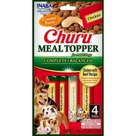 Przysmaki dla psów - INABA Dog Meal Topper kurczak z wołowiną 4x14g (56g) - miniaturka - grafika 1