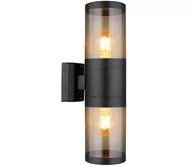 Lampy ogrodowe - Globo 32014-2BS - Kinkiet zewnętrzny XELOO 2xE27/60W/230V IP44 - miniaturka - grafika 1