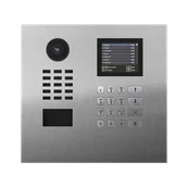 Wideodomofony - Wideodomofon IP z ekranem do wielu lokali DoorBird D21DKH szczotkowana stal nierdzewna V2A - miniaturka - grafika 1