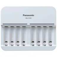 Ładowarki i akumulatory - Ładowarka Panasonic Eneloop Smart-Charger pro AA x 1-8 Baterii/AAA x 1-8 Baterii (BQ-CC63E) - miniaturka - grafika 1