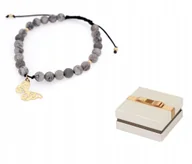 Bransoletki - Bransoletka Złoty Motyl (Różne Kolory) BZ117 - miniaturka - grafika 1