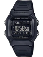 Zegarki męskie - ZEGAREK MĘSKI CASIO W-800H-1BVES KLASYKA + BOX - miniaturka - grafika 1