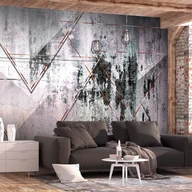 Fototapety - Fototapeta samoprzylepna - Geometryczna ściana (rozmiar 98x70) - miniaturka - grafika 1