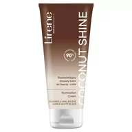 Balsamy i kremy do ciała - Lirene COCONUT SHINE Illumination Cream - Rozświetlający, złocisty krem do twarzy i ciała - 150 ml - miniaturka - grafika 1