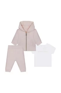 Komplety dla niemowląt - Michael Kors komplet bawełniany niemowlęcy kolor różowy - grafika 1