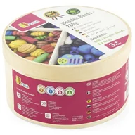 Prace ręczne dla dzieci - VIGA zestaw kreatywny Drewniane koraliki - miniaturka - grafika 1