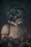 Plakaty - Plakat, Gwiezdne Wojny Star Wars Skull Trooper, 70x100 cm - miniaturka - grafika 1