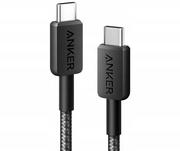 Kable USB - Kabel Anker 322 USB-C do USB-C 1.8m czarny - miniaturka - grafika 1