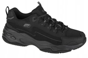 Męskie Buty Skechers D'Lites 4.0 czarne 237225-BBK r. 41 - Buty sportowe męskie - miniaturka - grafika 1