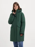 Kurtki damskie - TRAVELIN' Płaszcz zimowy w kolorze turkusowym - miniaturka - grafika 1