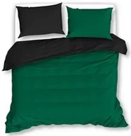 Pościel - Pościel Dwustronna 200X220 Primo Zielono-Czarna 2487 - miniaturka - grafika 1